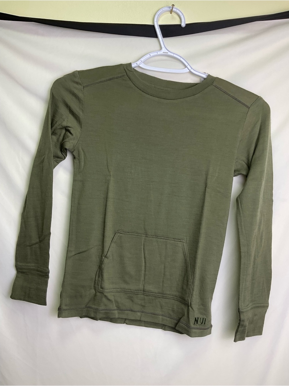 Nui Boys Tihoi Long Sleeve Tee - Moss